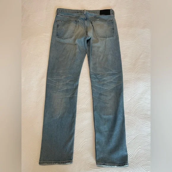 Levi’s Made & Crafted 502 Taper Fit Jeans - Nitchibotsu Light Wash - 34 / 34 - Picture 7 of 13